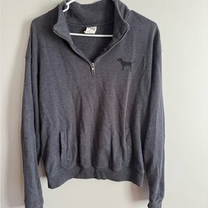 Victoria’s Secret Pink Quarter Zip Sweater UB